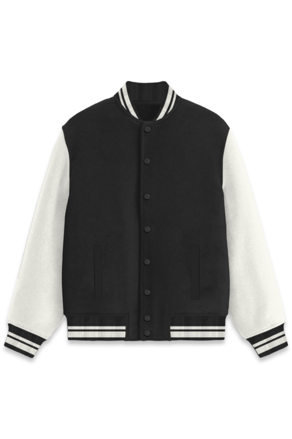 यशायाह 41 : 10 मत डर, क्योंकि मैं तेरे संग हूं ( Unisex Varsity Jacket ) - Image 2