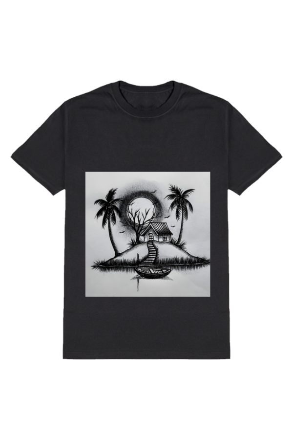 A SUNRISE  Male Round Neck Half Sleeve Standard