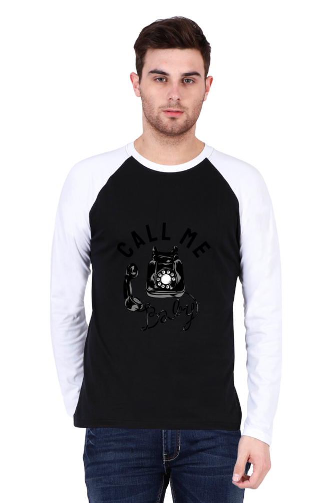 CALL ME BABY Male Raglan Full Sleeve